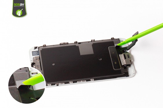 Guide photos remplacement plaque de protection de l'écran lcd iPhone 6S (Etape 18 - image 3)