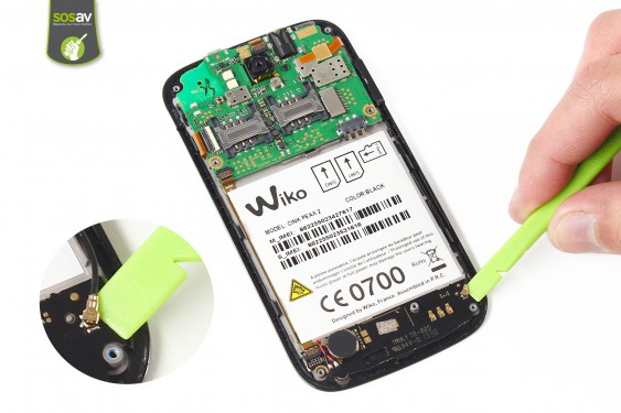 Guide photos remplacement connecteur de charge Wiko Cink Peax 2 (Etape 8 - image 1)