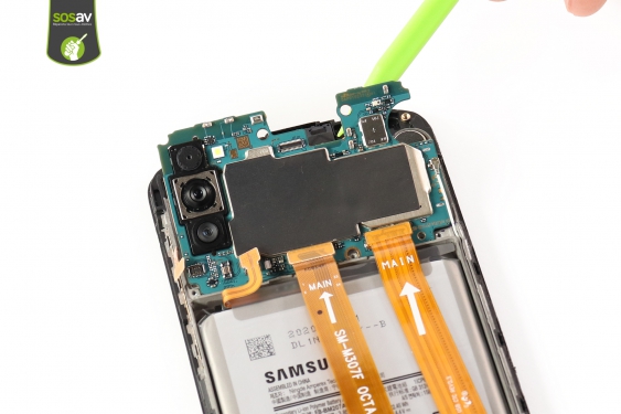 Guide photos remplacement caméra arrière / carte mère Galaxy M21 (Etape 14 - image 3)