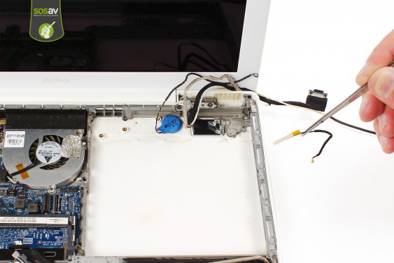 Guide photos remplacement antenne bluetooth Macbook Core 2 Duo (A1181 / EMC2200) (Etape 22 - image 4)