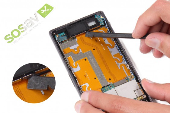 Guide photos remplacement haut-parleur externe Xperia Z1 (Etape 10 - image 1)