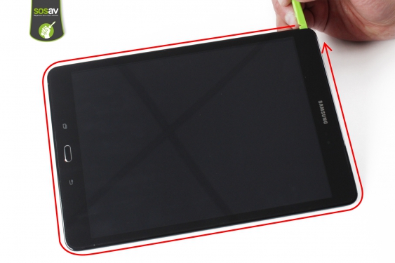 Guide photos remplacement vitre tactile Galaxy Tab A 9,7 (Etape 12 - image 4)