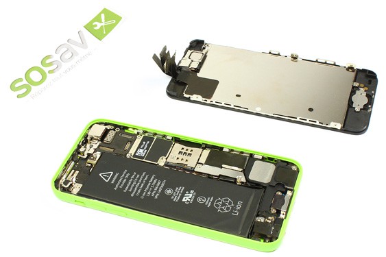 Guide photos remplacement ecran complet assemblé iPhone 5C (Etape 8 - image 1)