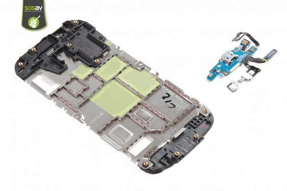 Guide photos remplacement nappe connecteur de charge Samsung Galaxy Ace 4 (Etape 28 - image 1)