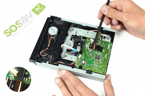 Guide photos remplacement nappe lentille laser Xbox 360 S (Etape 43 - image 3)
