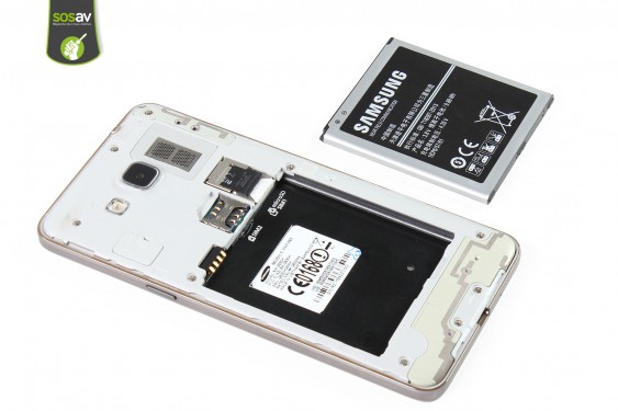Guide photos remplacement batterie Samsung Galaxy Grand Prime (Etape 4 - image 1)