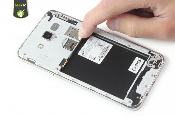 Guide photos remplacement haut-parleur externe Galaxy J7 2015 (Etape 8 - image 1)
