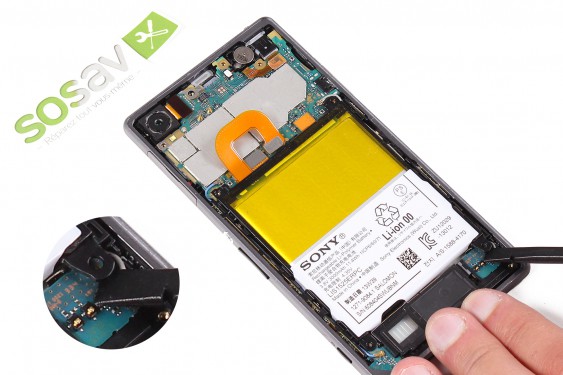 Guide photos remplacement batterie Xperia Z1 (Etape 7 - image 3)