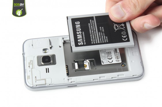 Guide photos remplacement carte sim Galaxy J1 2016 (Etape 4 - image 4)