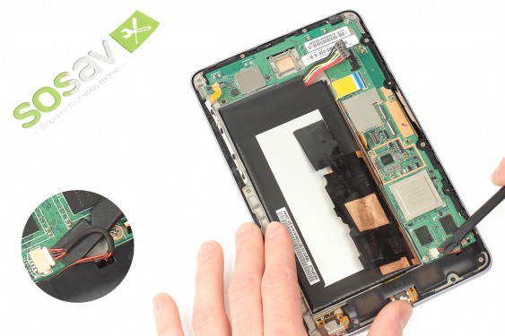 Guide photos remplacement carte mère Nexus 7 1ère Génération (Etape 16 - image 2)