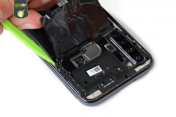 Guide photos remplacement batterie Redmi Note 8T (Etape 8 - image 2)
