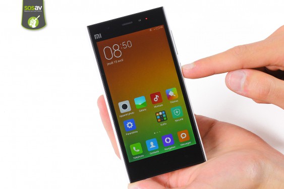 Guide photos remplacement ecran complet Xiaomi MI3 (Etape 1 - image 1)