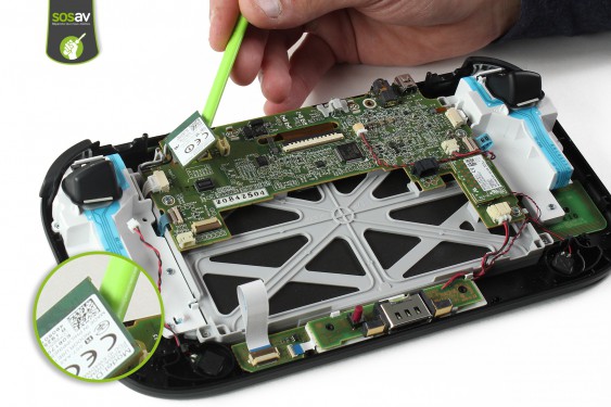 Guide photos remplacement ecran lcd Gamepad Wii U (Etape 17 - image 2)