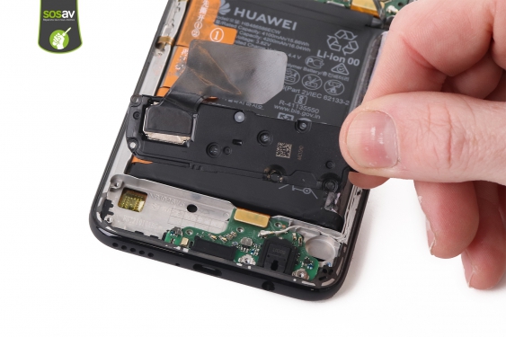 Guide photos remplacement connecteur de charge / jack Huawei P40 Lite (Etape 10 - image 4)