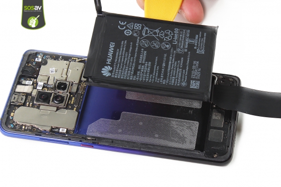 Guide photos remplacement batterie Huawei Mate 20 (Etape 14 - image 3)