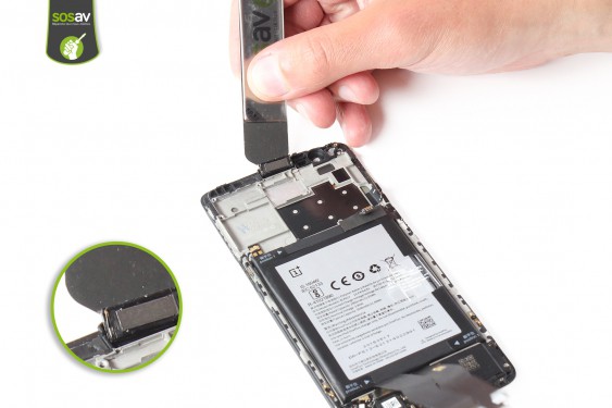 Guide photos remplacement haut-parleur interne OnePlus 3 (Etape 18 - image 2)