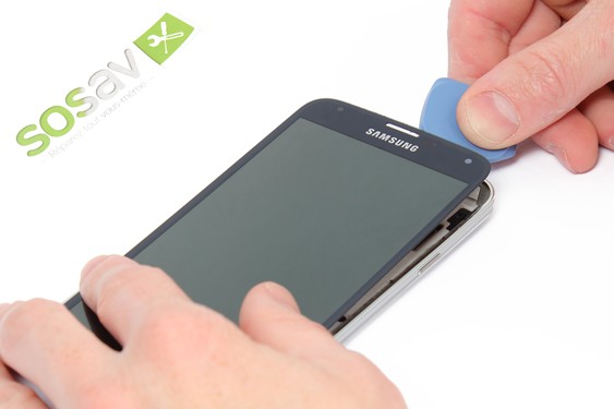 Guide photos remplacement haut parleur externe Samsung Galaxy S5 (Etape 13 - image 2)