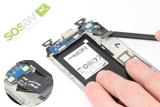 Guide photos remplacement connecteur de charge Samsung Galaxy S5 (Etape 33 - image 1)