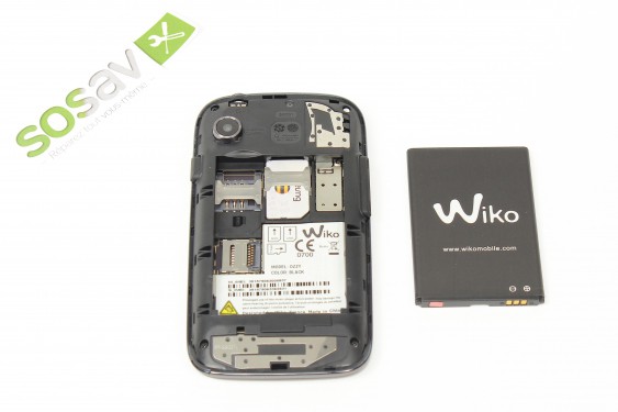 Guide photos remplacement batterie Wiko Ozzy (Etape 4 - image 1)