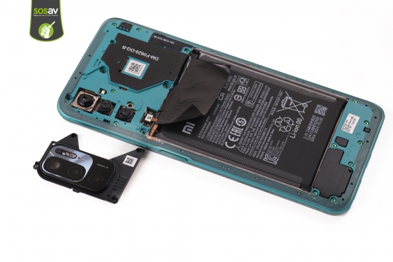 Guide photos remplacement nappe power Redmi Note 10 5G (Etape 7 - image 1)