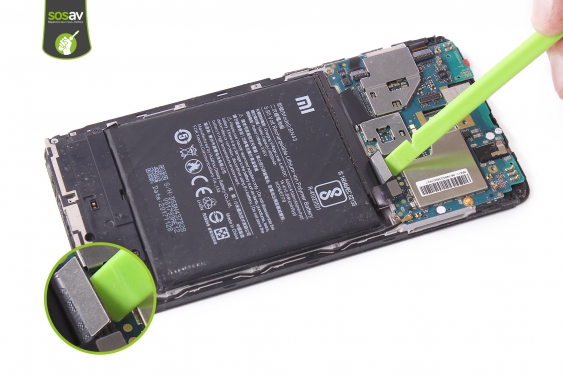 Guide photos remplacement haut-parleur interne Redmi Note 4X (Etape 15 - image 2)