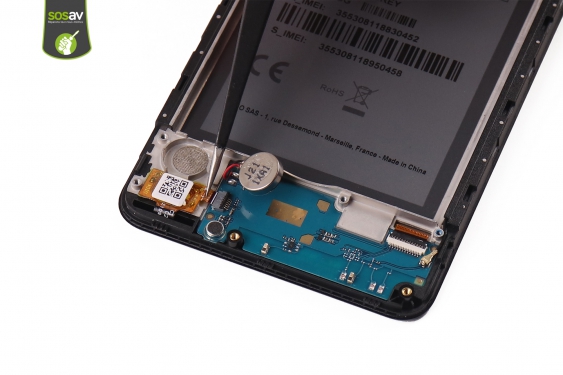 Guide photos remplacement connecteur de charge Wiko Y61 (Etape 8 - image 3)