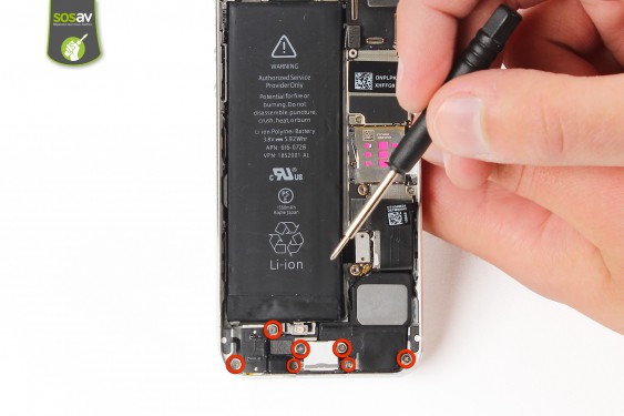 Guide photos remplacement connecteur de charge iPhone 5S (Etape 10 - image 3)