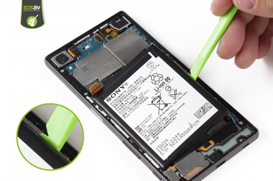 Guide photos remplacement ecran tactile / lcd Xperia Z5 (Etape 12 - image 3)