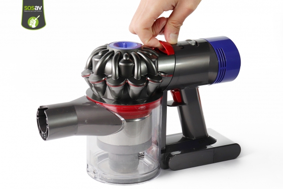 Guide photos remplacement moteur Aspirateur Dyson V8 Absolute (Etape 4 - image 1)