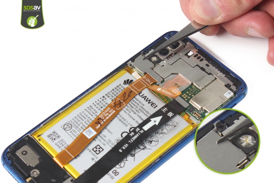 Guide photos remplacement batterie Huawei P20 Lite (Etape 10 - image 2)
