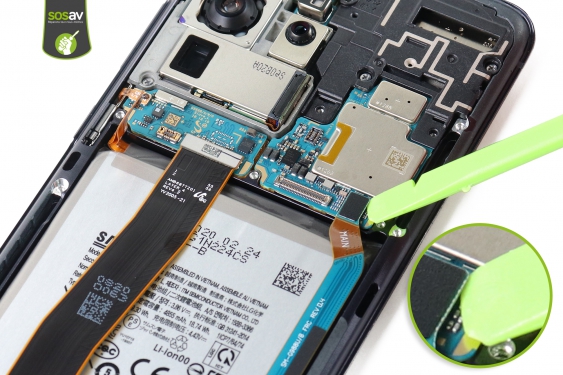 Guide photos remplacement connecteur de charge Galaxy S20 Ultra (Etape 17 - image 1)