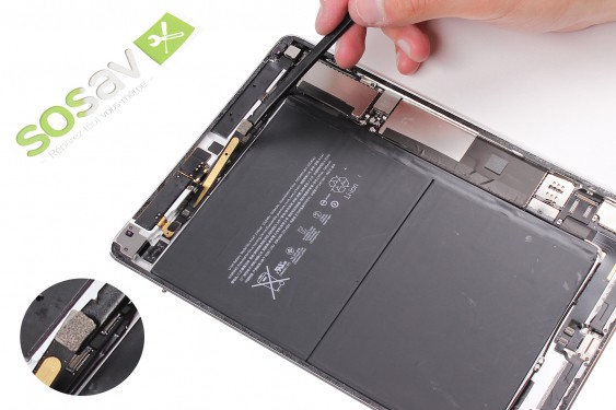 Guide photos remplacement batterie iPad Air 2 3G (Etape 19 - image 2)