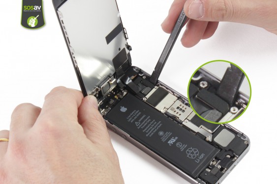 Guide photos remplacement ecran iPhone SE (Etape 8 - image 2)