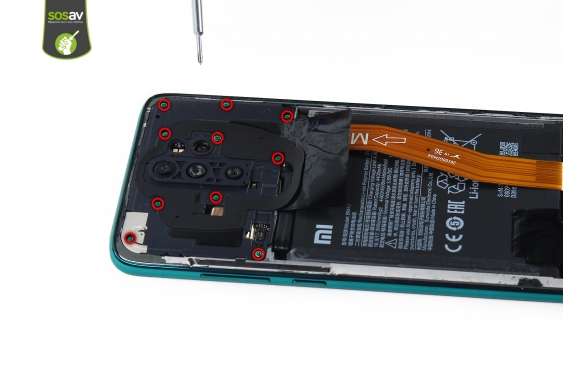 Guide photos remplacement bloc caméra arrière Redmi Note 8 Pro (Etape 11 - image 1)