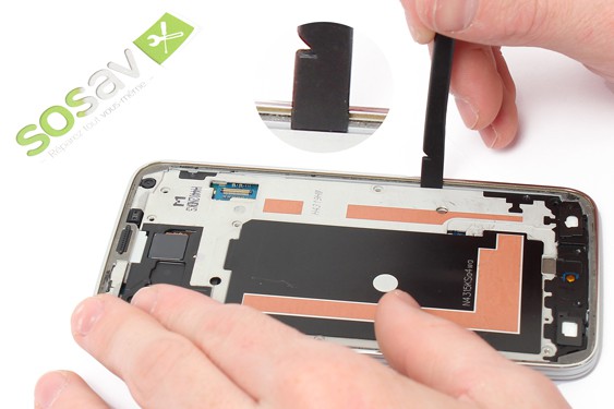 Guide photos remplacement connecteur de charge Samsung Galaxy S5 (Etape 24 - image 1)
