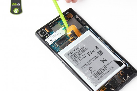 Guide photos remplacement antenne bluetooth (row 4) Xperia Z3 (Etape 9 - image 3)