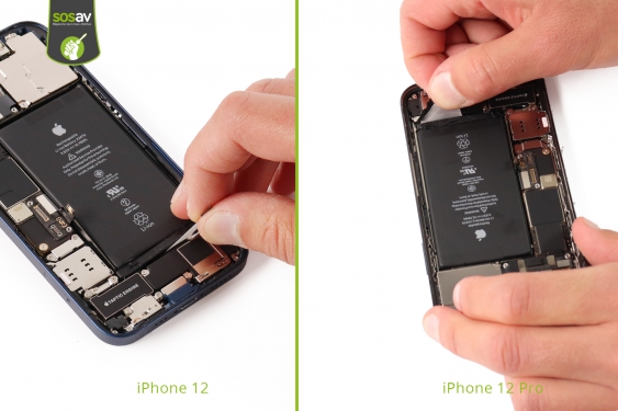 Guide photos remplacement démontage complet iPhone 12 Pro (Etape 7 - image 1)