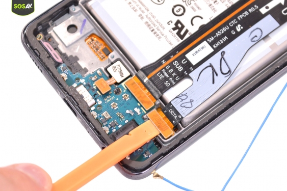 Guide photos remplacement connecteur de charge Galaxy A52s (Etape 9 - image 2)