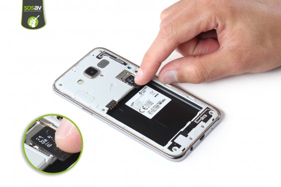 Guide photos remplacement bouton power Samsung Galaxy J5 2015 (Etape 6 - image 2)