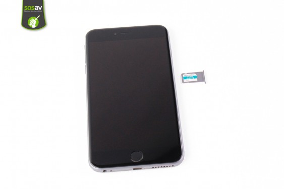 Guide photos remplacement plaque de protection de l'écran lcd iPhone 6S Plus (Etape 2 - image 4)