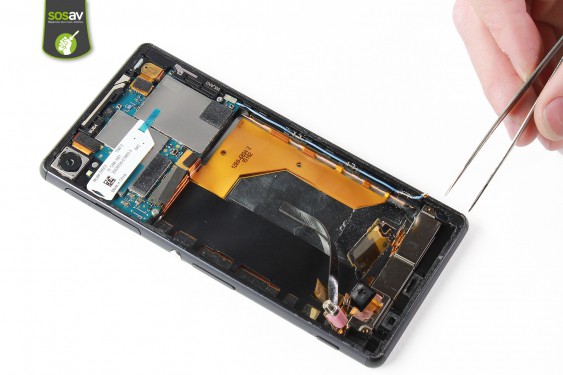 Guide photos remplacement nappe power / volume / micro Xperia Z3 (Etape 27 - image 1)