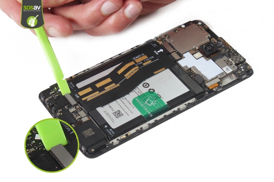 Guide photos remplacement nappe connecteur de charge OnePlus 3T (Etape 12 - image 1)
