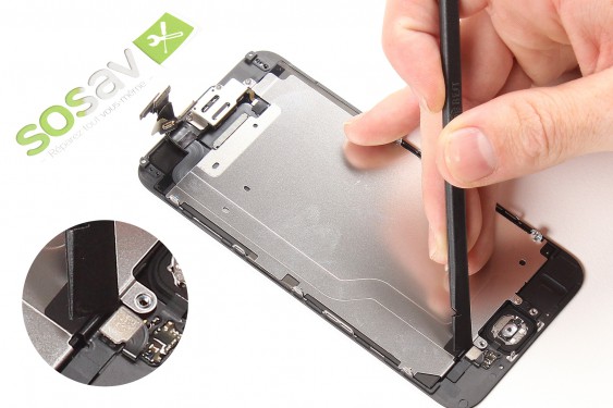 Guide photos remplacement bouton home iPhone 6 (Etape 10 - image 1)