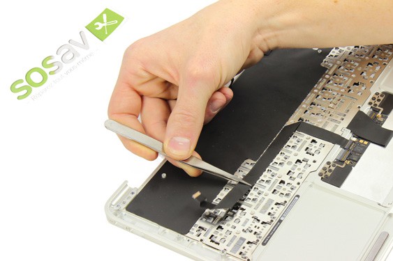 Guide photos remplacement clavier MacBook Air 11" Fin 2010 (EMC 2393) (Etape 56 - image 1)