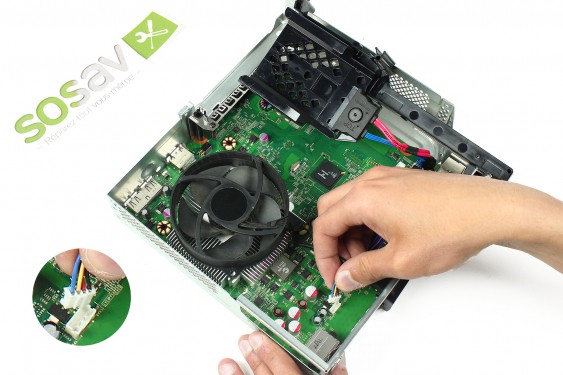 Guide photos remplacement ventilateur Xbox 360 S (Etape 41 - image 2)