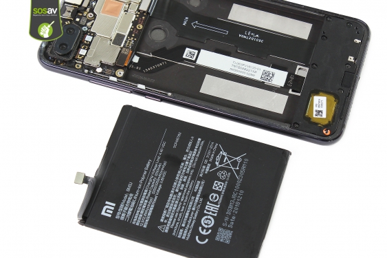 Guide photos remplacement batterie Xiaomi Mi 8 Lite (Etape 13 - image 1)