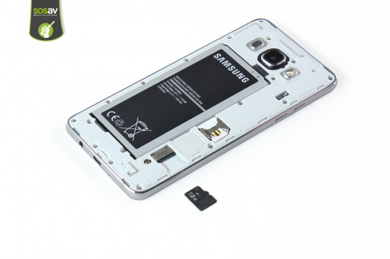 Guide photos remplacement carte microsd Samsung Galaxy J5 2016 (Etape 5 - image 1)