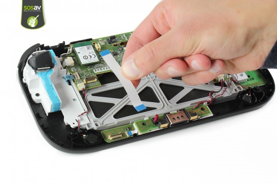 Guide photos remplacement nappe de liaison des boutons du bas Gamepad Wii U (Etape 14 - image 2)