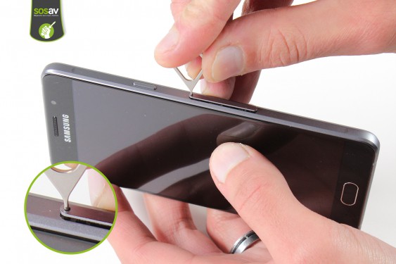 Guide photos remplacement carte mère Samsung Galaxy A5 2016 (Etape 2 - image 2)