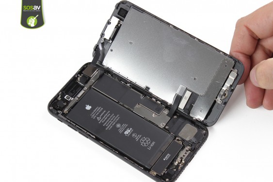 Guide photos remplacement nappe power, vibreur, volume, flash et micro externe iPhone 7 (Etape 7 - image 3)